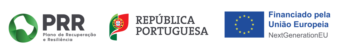 PRR · República Portuguesa · Financiado pela União Europeia — NextGenerationEU
